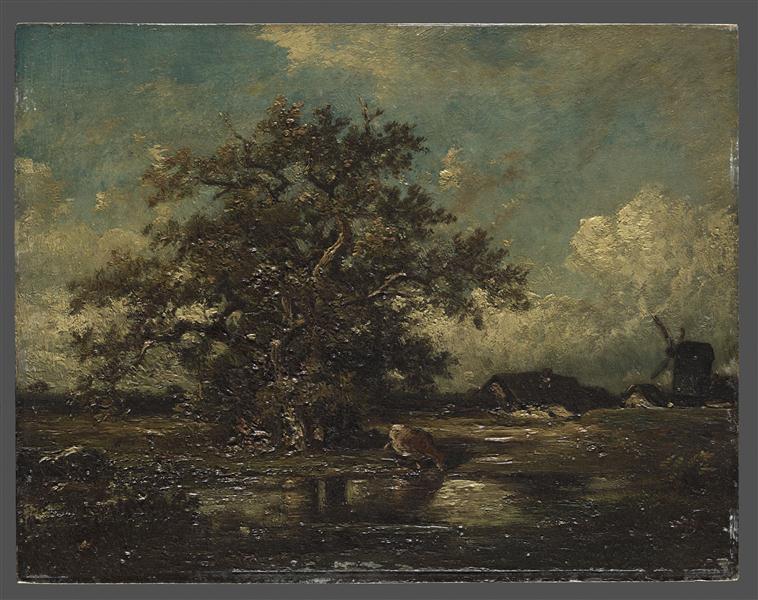 La mare près du moulin_0