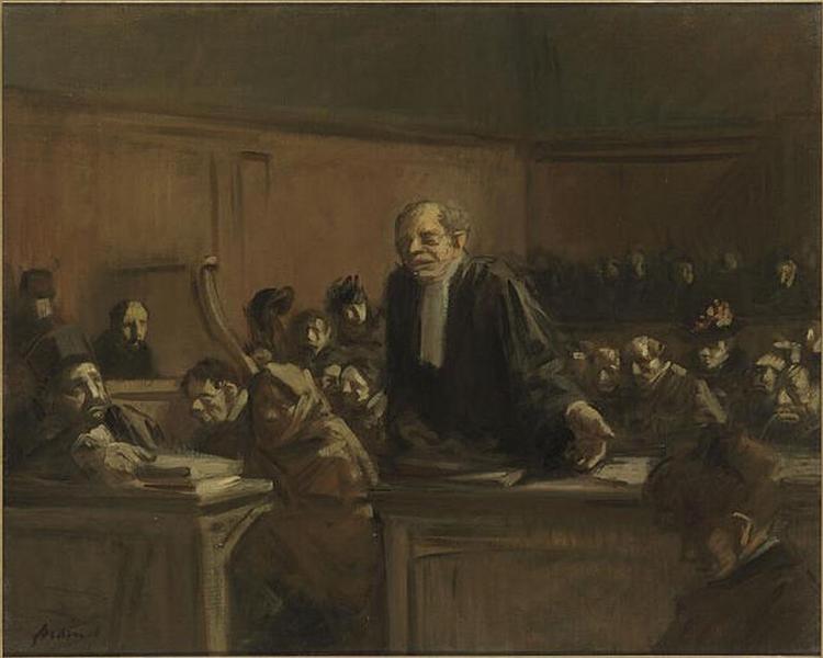 LA PLAIDOIRIE, 1907_0