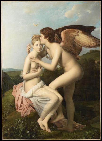 PSYCHE ET L'AMOUR, DIT AUSSI PSYCHE RECEVANT LE PREMIER BAISER DE L'AMOUR_0