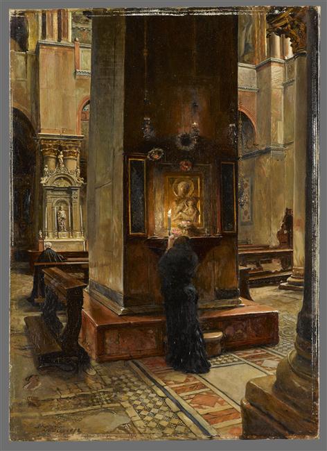 Saint-Marc de Venise. La Madonna del Baccio_0