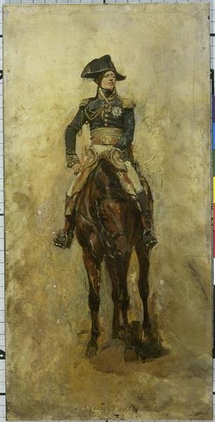 Le maréchal Bessières à cheval_0