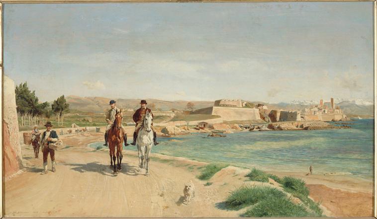 Antibes, la promenade à cheval_0