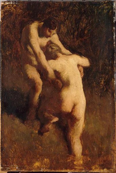 Deux baigneurs_0