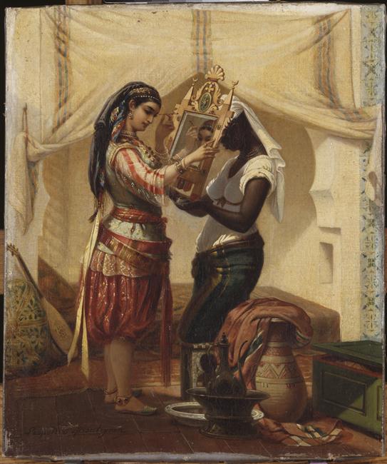La toilette de l'odalisque_0