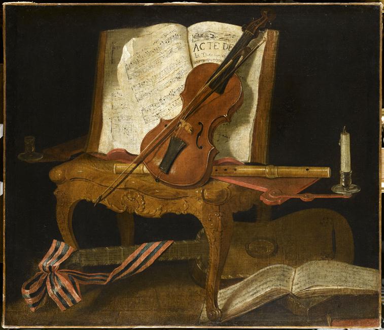 Nature morte au violon_0