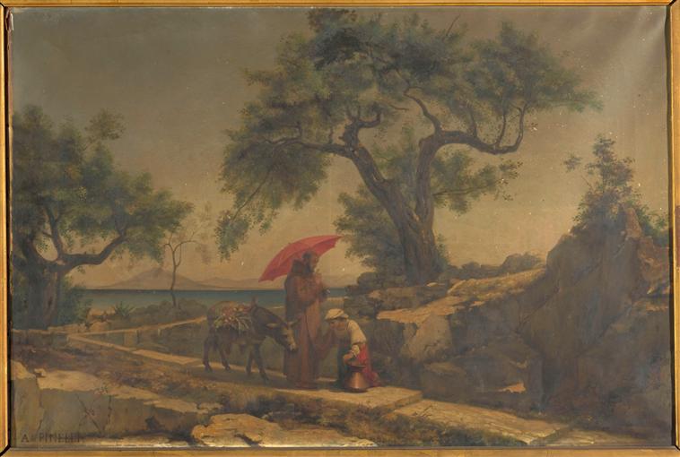 La rencontre du confesseur ; golfe de Naples_0