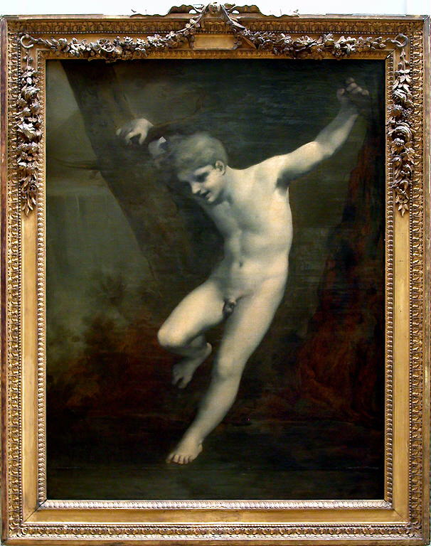 JEUNE ZEPHIRE SE BALANCANT AU DESSUS DE L'EAU_1