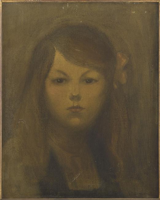 PORTRAIT DE JEUNE FILLE DE FACE_0