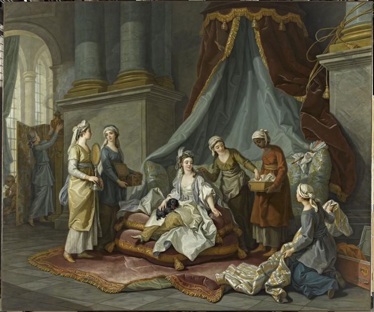 LA TOILETTE D'UNE SULTANE_0