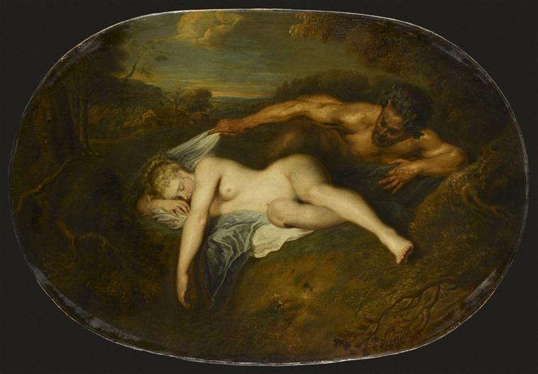 NYMPHE ET SATYRE, DIT AUSSI JUPITER ET ANTIOPE_0