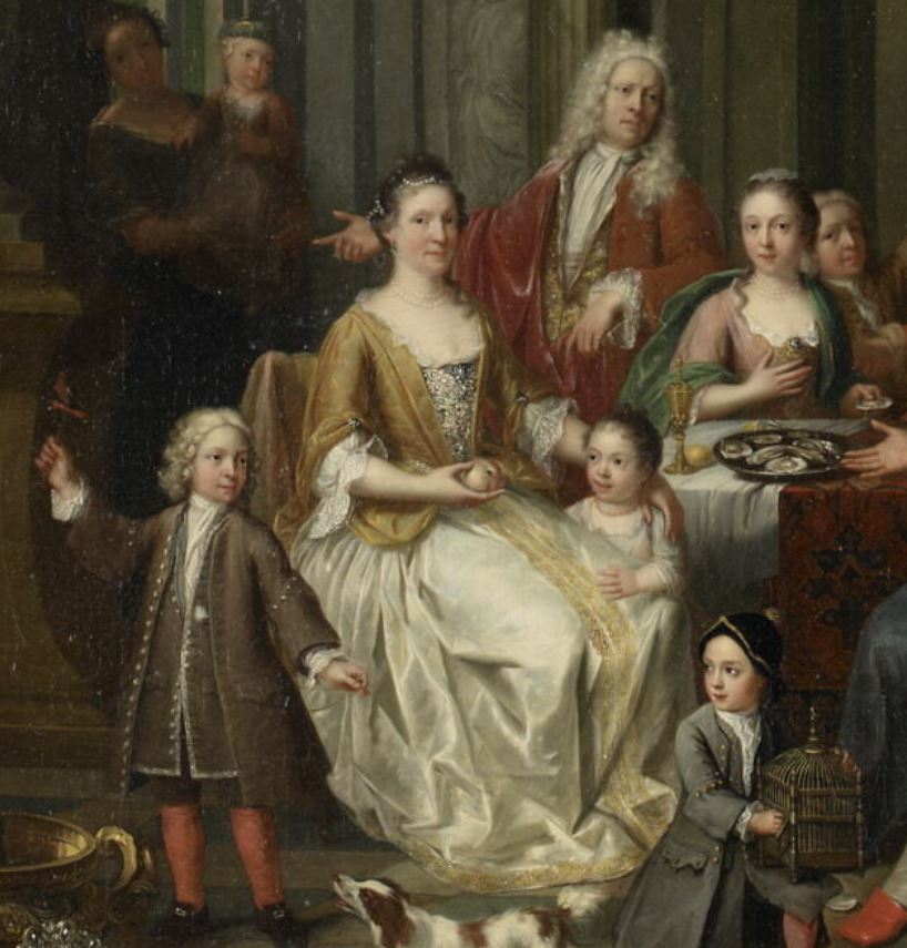 PORTRAIT D'UNE FAMILLE ; DIT AUTREFOIS LA FAMILLE DU PEINTRE_4