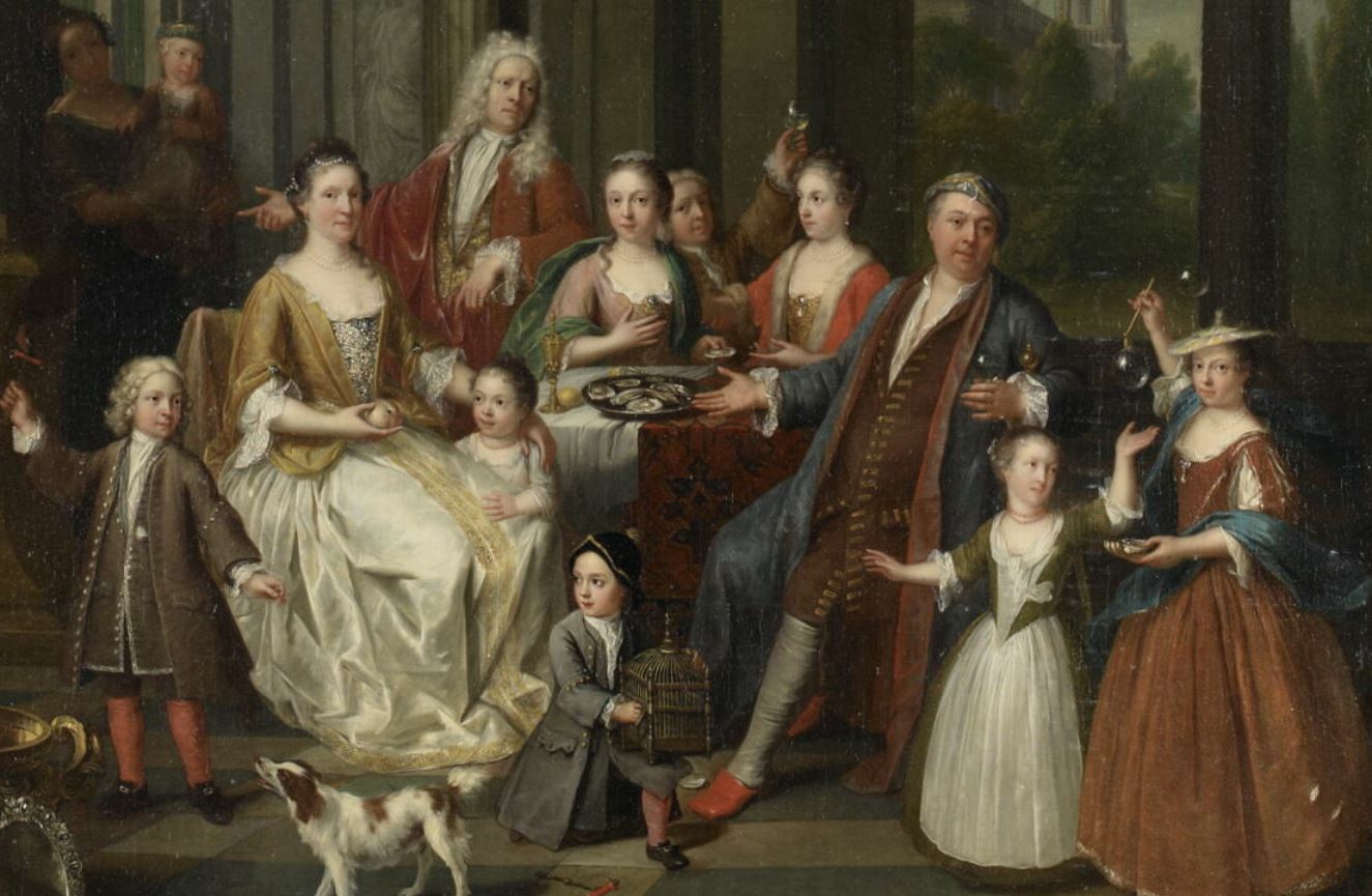 PORTRAIT D'UNE FAMILLE ; DIT AUTREFOIS LA FAMILLE DU PEINTRE_3