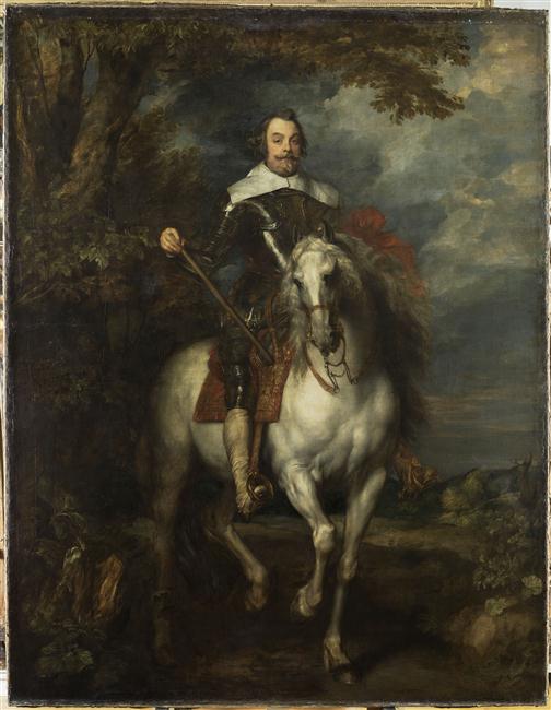 PORTRAIT EQUESTRE DE DON FRANCISCO DE MONCADA (1586-1635) , MARQUIS D'AYTONA ET COMTE D'OSSUNA_0