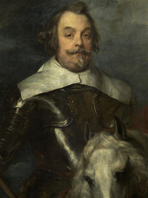 PORTRAIT EQUESTRE DE DON FRANCISCO DE MONCADA (1586-1635) , MARQUIS D'AYTONA ET COMTE D'OSSUNA_3