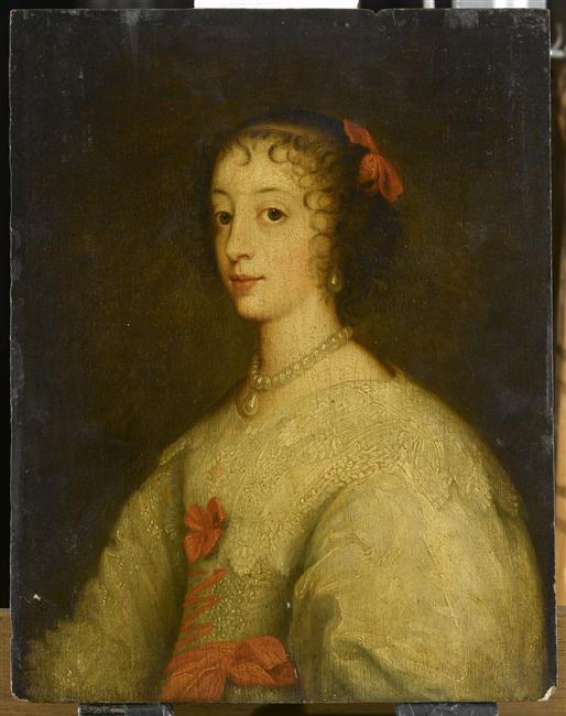 HENRIETTE DE FRANCE (1605 - 1669) REINE D'ANGLETERRE EN 1625_0