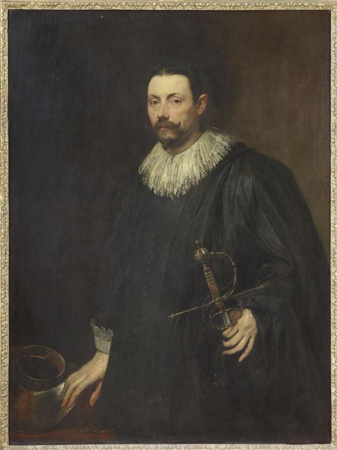 PORTRAIT D'UN GENTILHOMME GENOIS (?) ; DIT AUTREFOIS PORTRAIT DE LIVIO ODESCHALCHI_0
