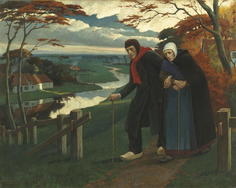 Fin d'automne, dit aussi L'aveugle_0