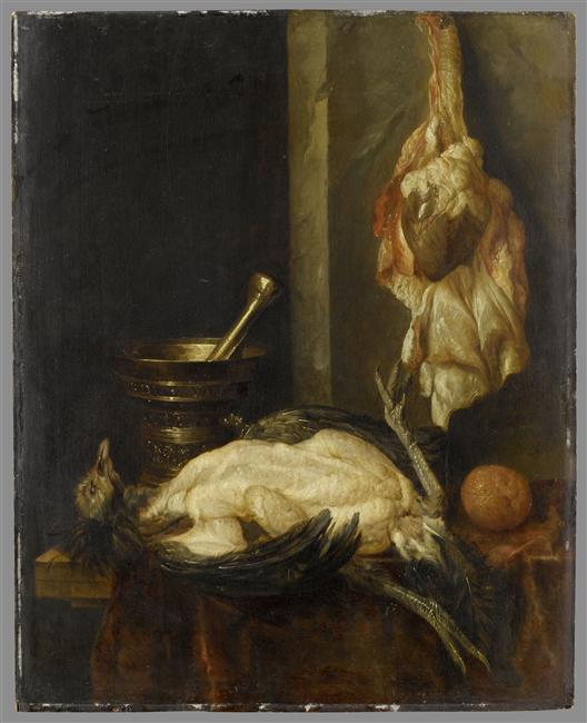 NATURE MORTE A LA DINDE_0
