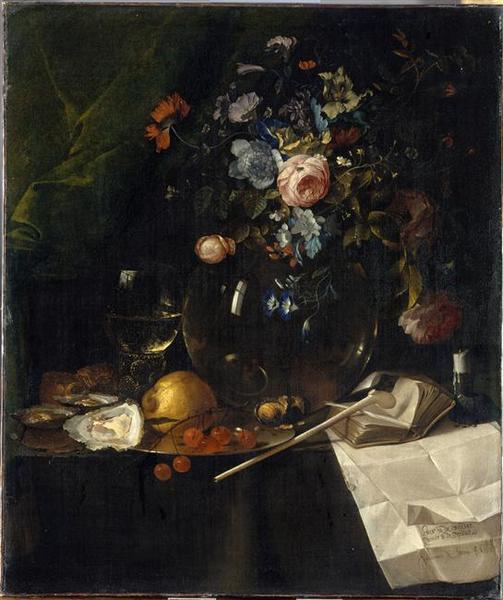 Nature morte aux fleurs ; Vanité_0