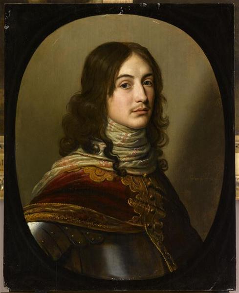 MAURICE DE BAVIERE (1621-1652) , PRINCE PALATIN, DIT AUTREFOIS PORTRAIT DE CHARLES LOUIS IER DE BAVIERE_0
