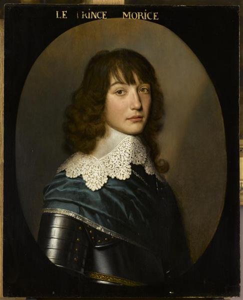 Edouard de Bavière, prince palatin (1624-1665), dit autrefois Portrait de Rupert de Bavière_0