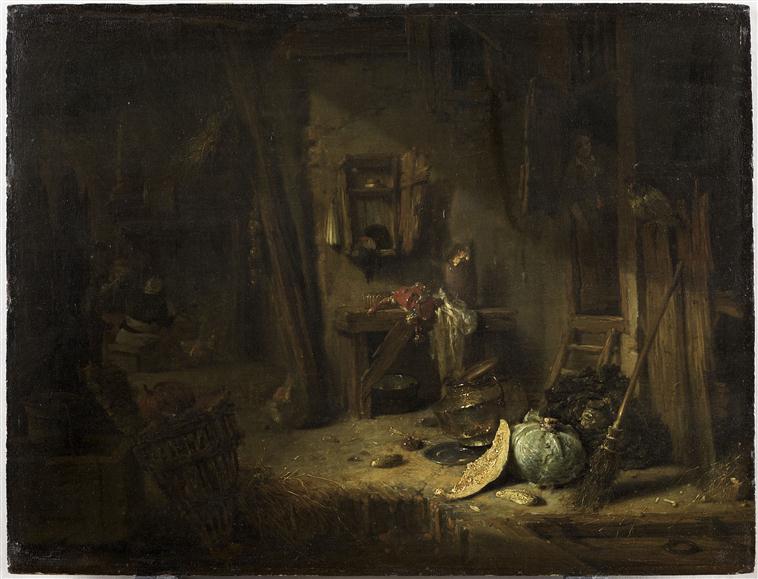 INTERIEUR D'UNE CUISINE RUSTIQUE_0