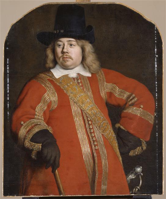 PORTRAIT PRESUME DE CORNELIS TROMP AMIRAL HOLLANDAIS_0