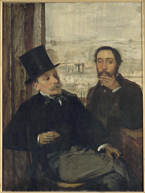 DEGAS AVEC EVARISTE DE VALERNES_0