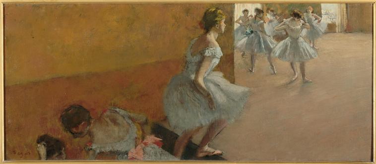 DANSEUSES MONTANT UN ESCALIER_1