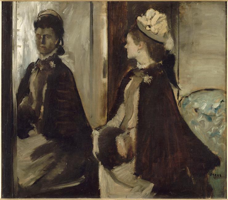MADAME JEANTAUD DEVANT UN MIROIR_0