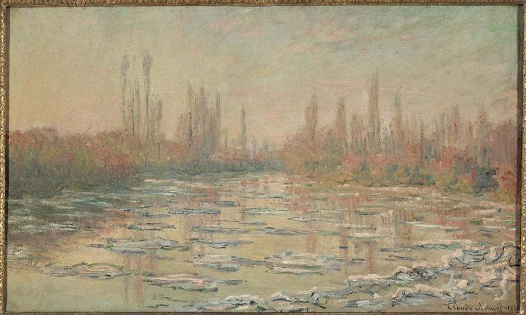 Débâcle sur la Seine, ou Les glaçons_0