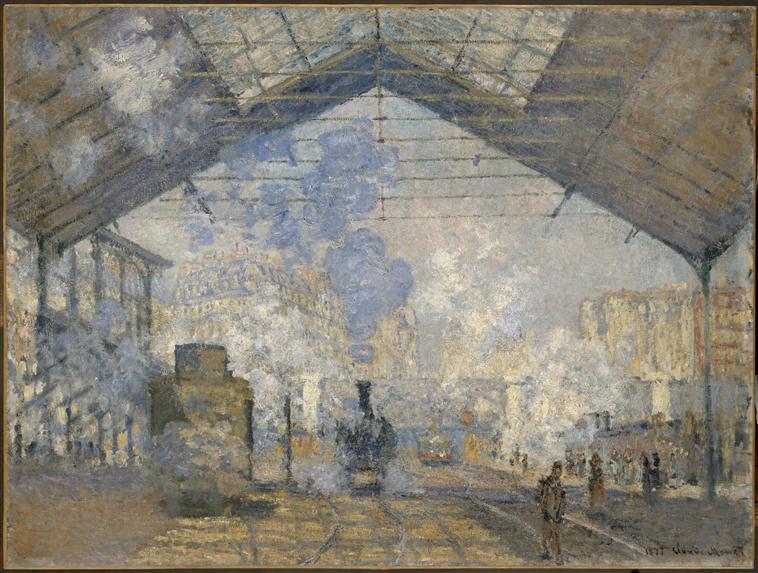 La gare Saint Lazare_0