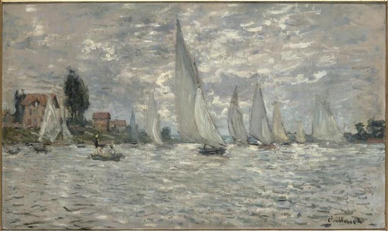 LES BARQUES ; REGATES A ARGENTEUIL_0