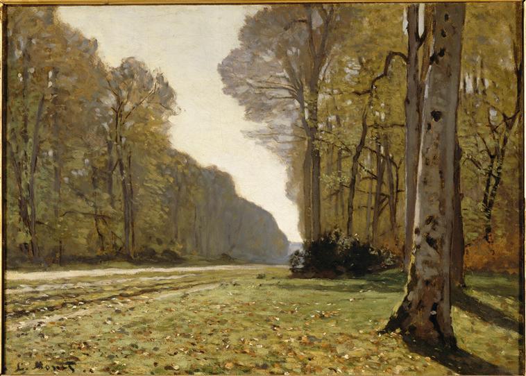 Le pavé de Chailly, dit autrefois, à tort, Route du Bas-Bréau_0