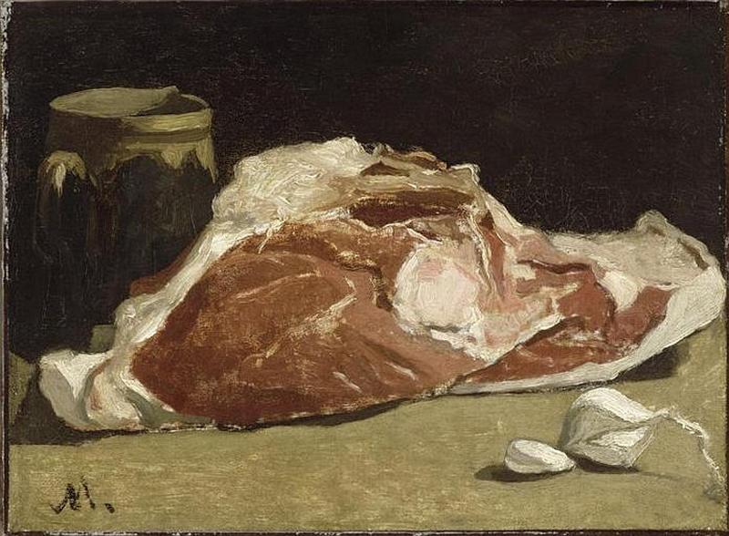 NATURE MORTE, LE QUARTIER DE VIANDE_0