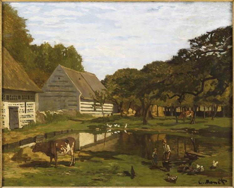 Cour de ferme en Normandie_0