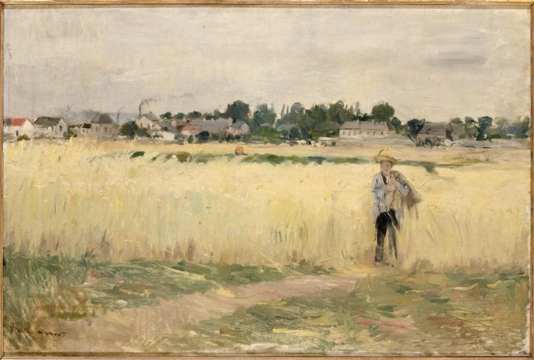 Dans les blés, dit aussi Le champ de blé_0