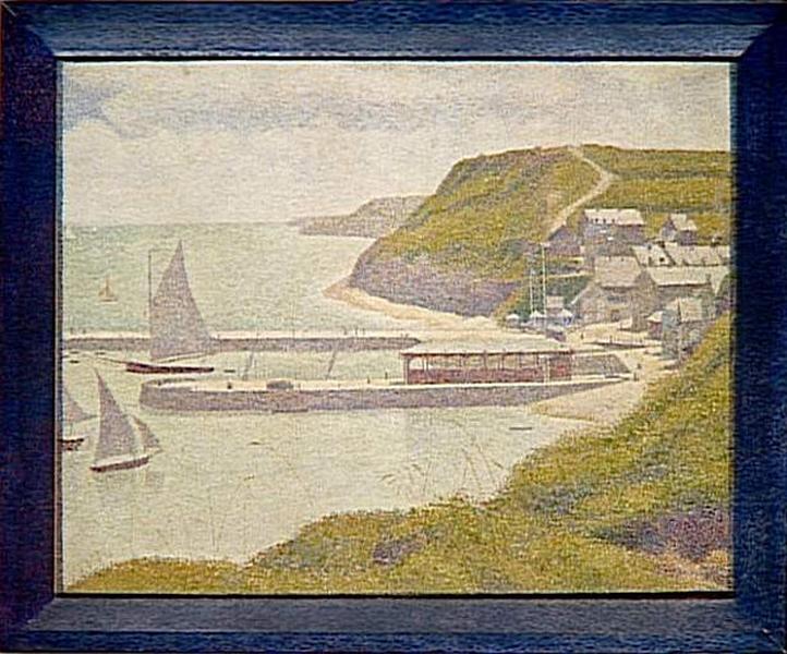 PORT-EN-BESSIN, AVANT-PORT, MAREE HAUTE_0