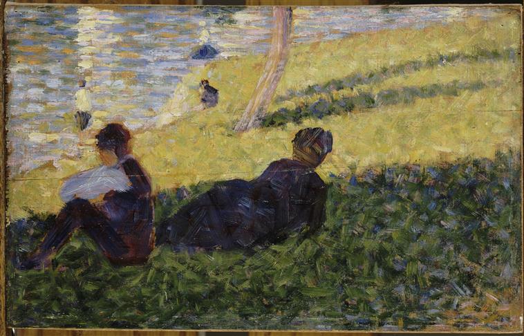 ETUDE POUR UN DIMANCHE APRES MIDI A L'ILE DE LA GRANDE JATTE_0