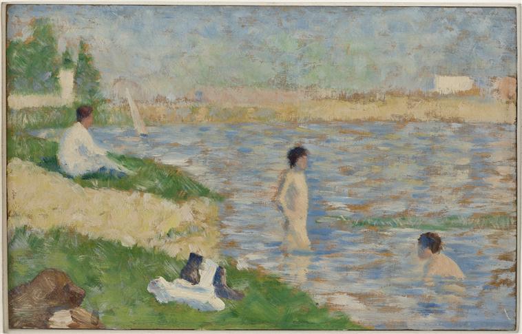 ETUDE POUR UNE BAIGNADE A ASNIERES_0
