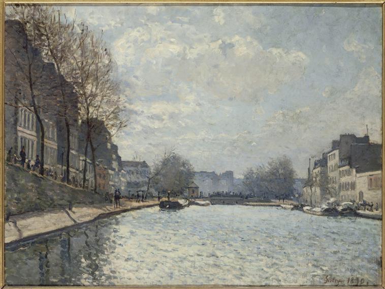 Vue du canal Saint-Martin_0