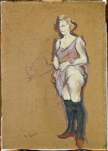Femme de maison blonde_0