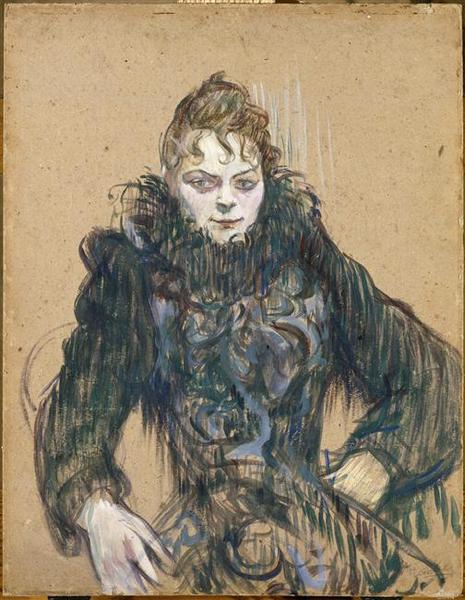 La femme au boa noir_0