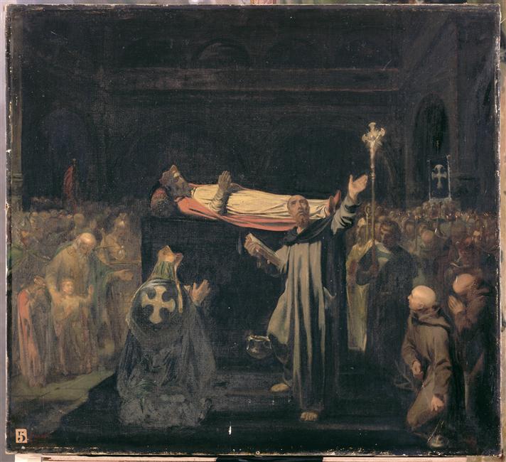 FUNERAILLES DE DAGOBERT A SAINT-DENIS.JANVIER 638_0