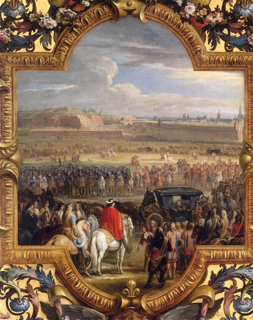 Louis XIV recevant la reddition de la citadelle de Cambrai, 18 avril 1677_1