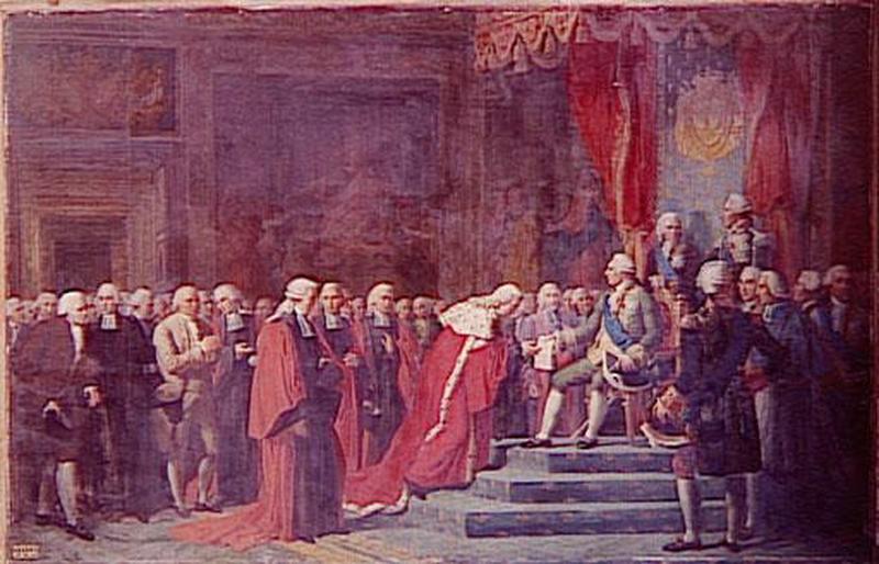 LOUIS XVI ABANDONNE LES DROITS DU DOMAINE SUR LES LAIS DE MER AUX HABITANTS DE GUYENNE.1786_0