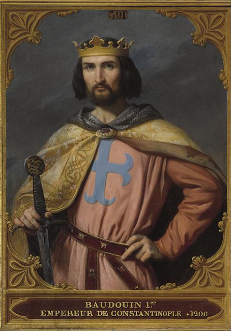 BAUDOUIN 1ER, COMTE DE FLANDRE, EMPEREUR DE CONSTANTINOPLE (1171-1206)_0