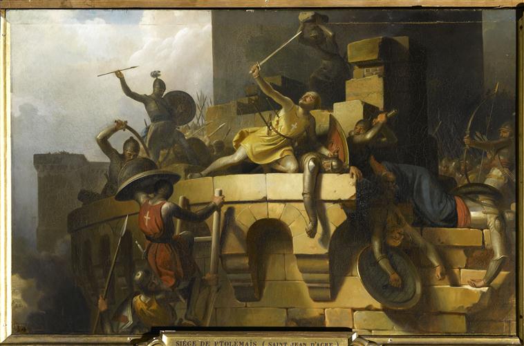 Mort d'Aubry (Albéric) Clément au siège d'Acre (anciennement Ptolémaïs), 11 ou 12 juillet 1191_0