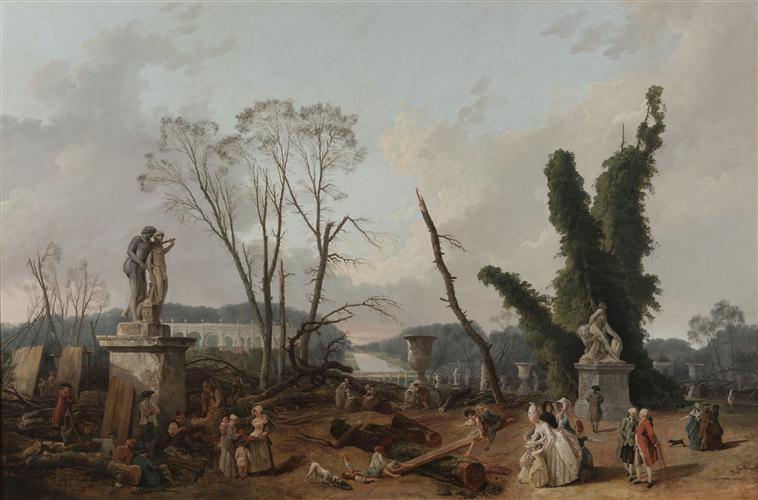 Vue du Tapis Vert à Versailles_0