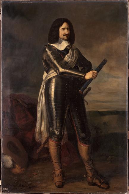 NICOLAS DE NEUFVILLE, DUC DE VILLEROY, MARECHAL DE FRANCE (1598-1685), Joseph Nicolas Robert-Fleury, 1835